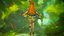 Forest and Night Kitsune