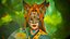 Forest and Night Kitsune