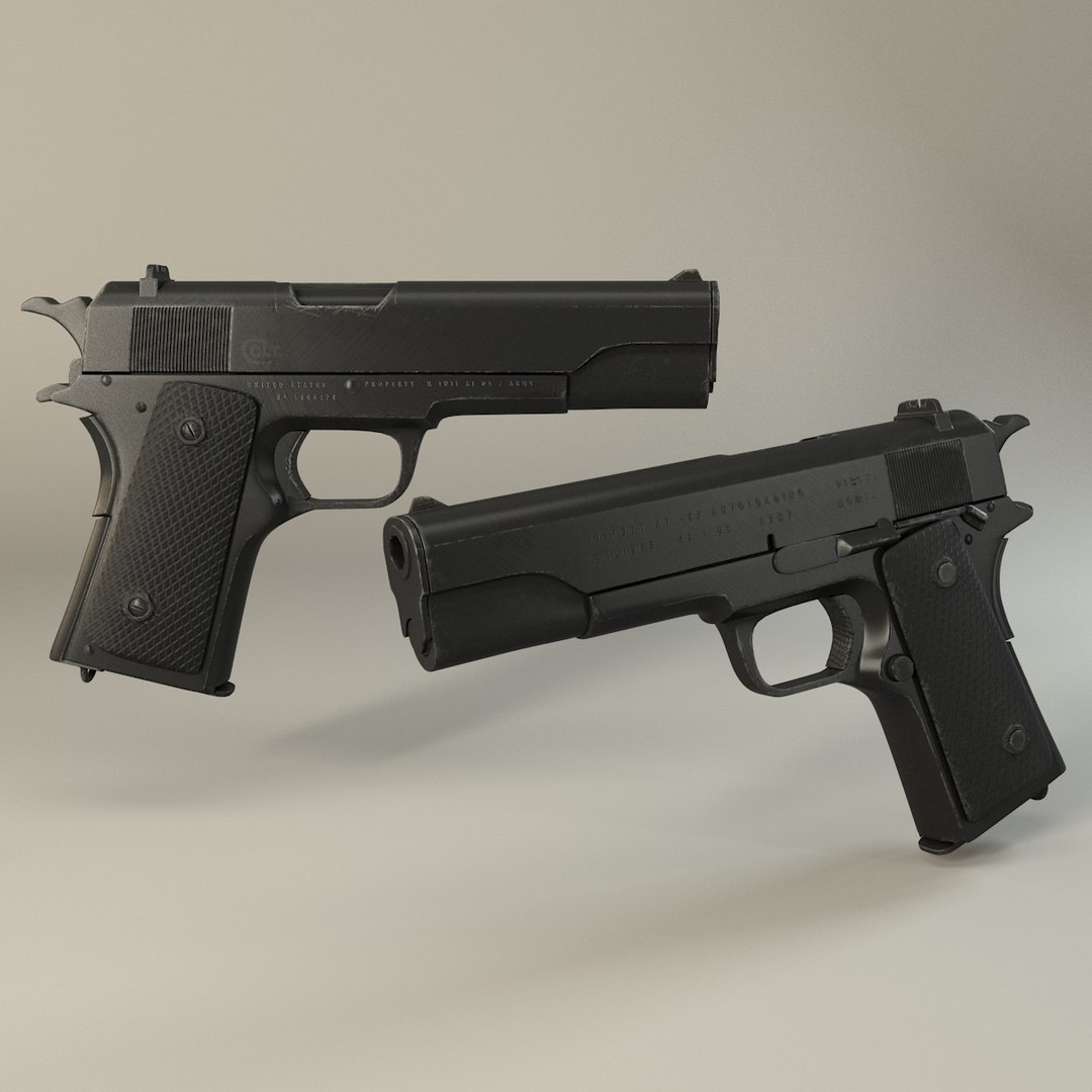 3d 191 M191 Pistol