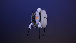 portal turret 3D model