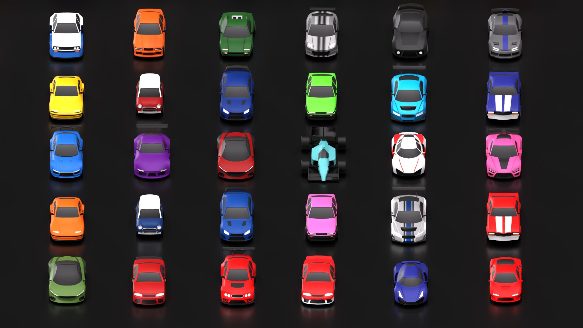 Voxel Racing Car Pack Low Poly Stylized 3D Vehicle Collection Game Ready Blender Assets FBX OBJ STL model https://p.turbosquid.com/ts-thumb/3w/Z7jATU/0J/10/png/1776243528/1920x1080/fit_q87/e791d2d489b51996d48060f870cbe92a1ce87337/10.jpg