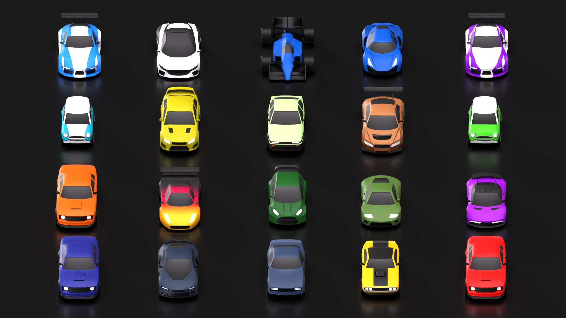 Voxel Racing Car Pack Low Poly Stylized 3D Vehicle Collection Game Ready Blender Assets FBX OBJ STL model https://p.turbosquid.com/ts-thumb/3w/Z7jATU/dq/4/png/1776243517/1920x1080/fit_q87/33abcf9456ddf17734d08c71b032ded76e337f32/4.jpg