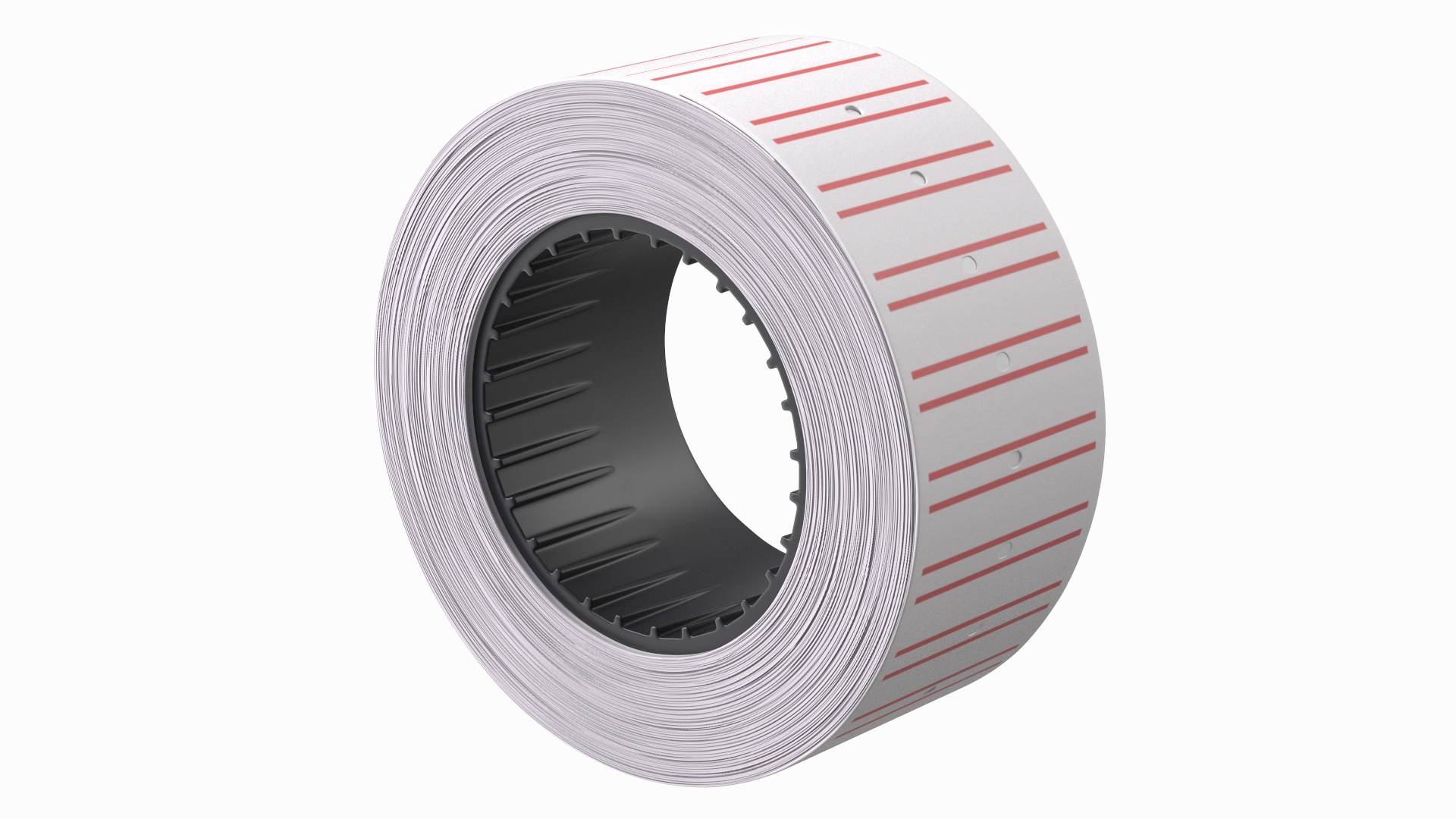 Label Price Tag Roll 3D TurboSquid 2104777