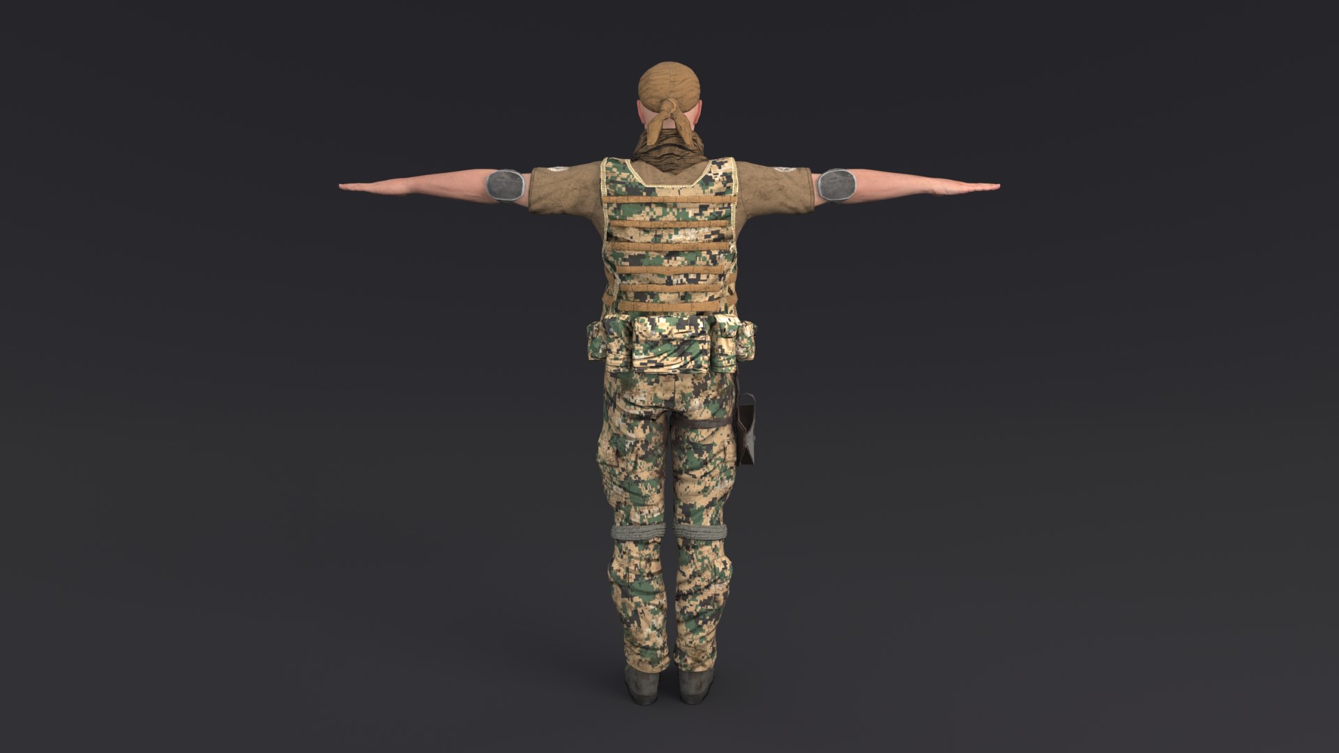 3D Soldier - TurboSquid 2251024