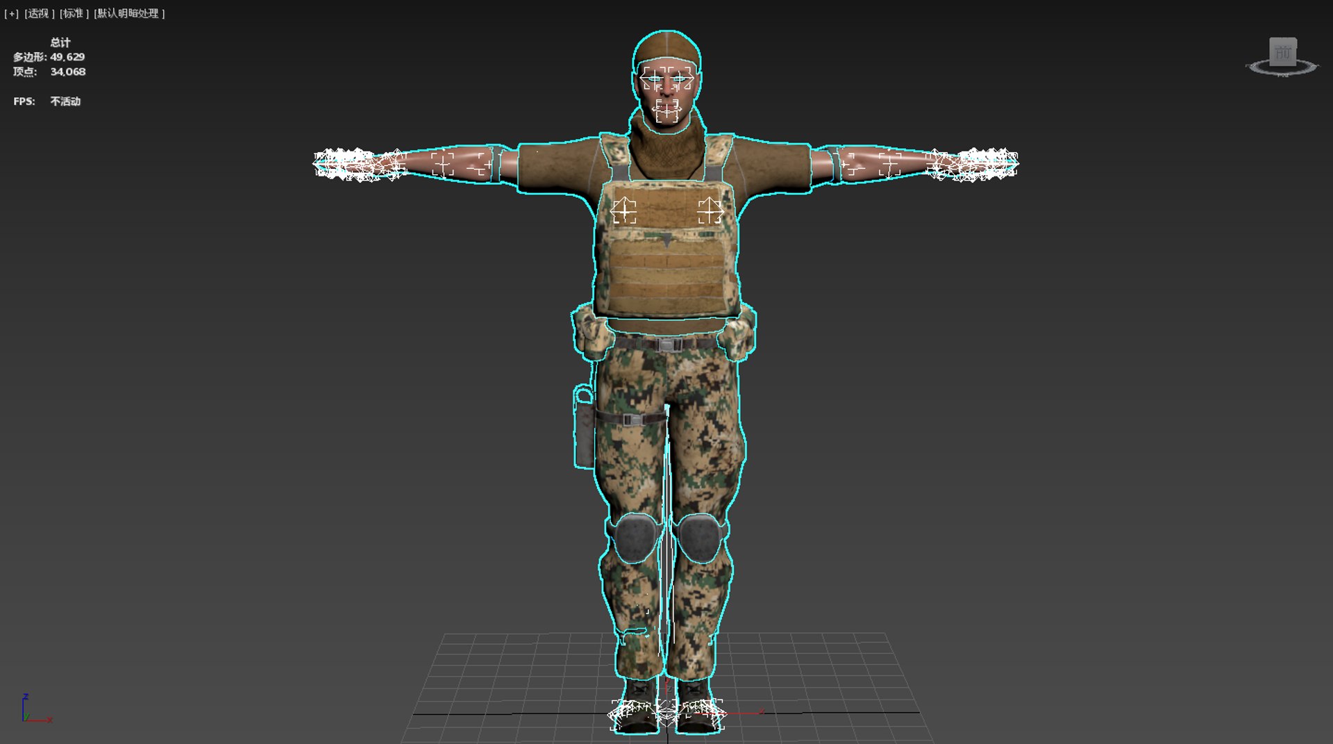 3D Soldier - TurboSquid 2251024