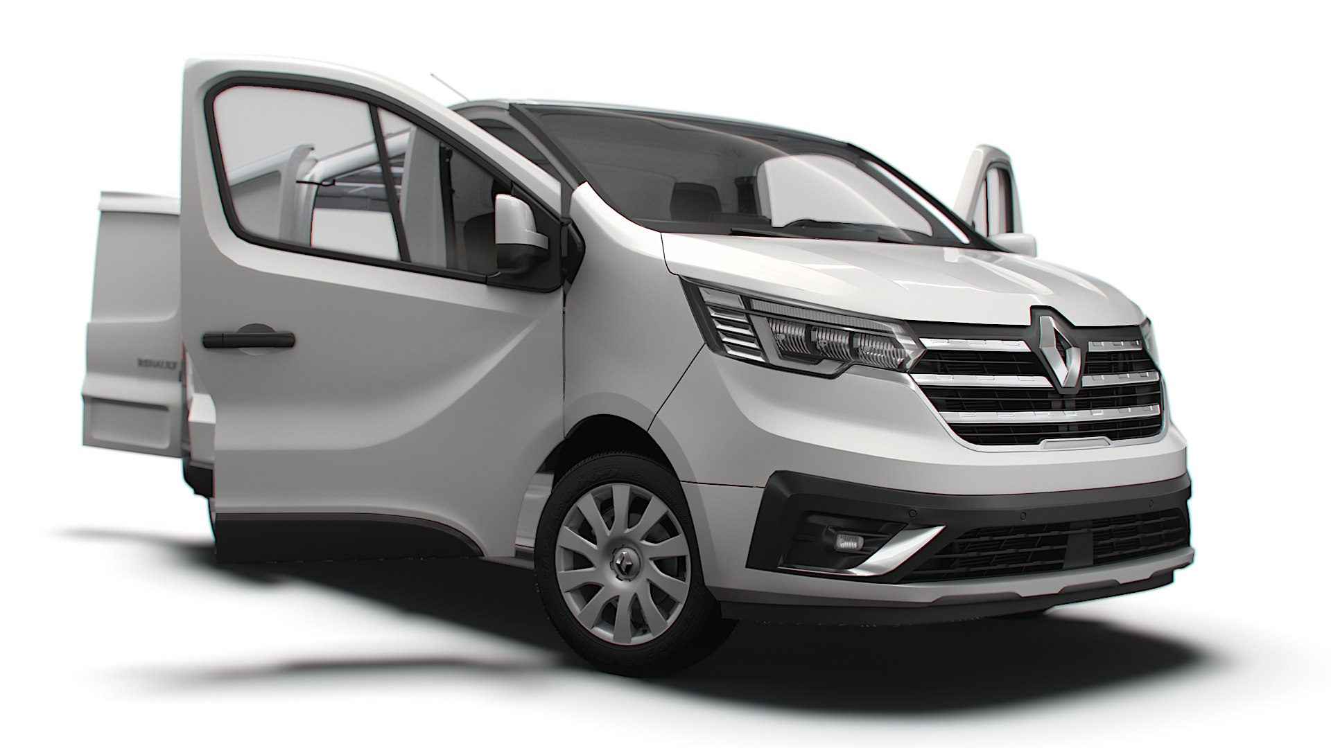 3D Renault Trafic L2H1 HQInterior 2023 - TurboSquid 2115950