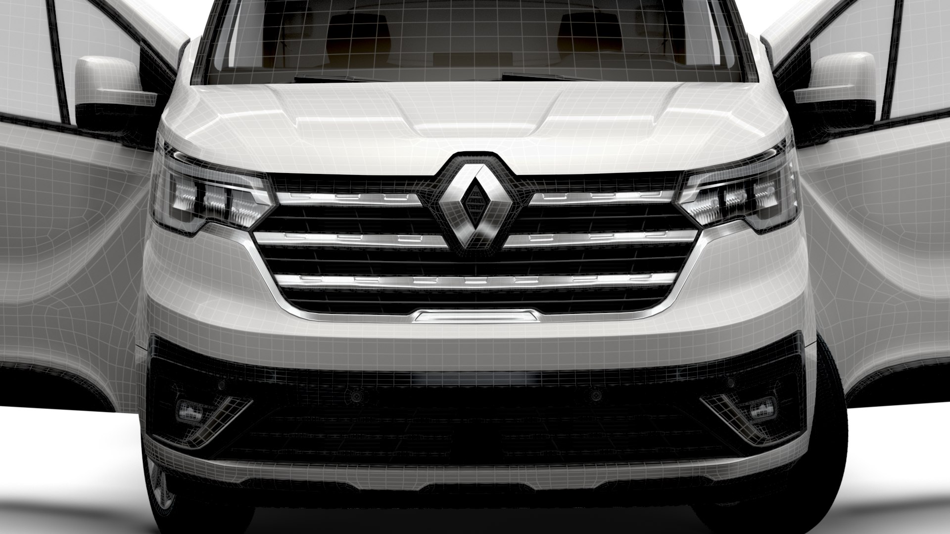 3D Renault Trafic L2H1 HQInterior 2023 - TurboSquid 2115950
