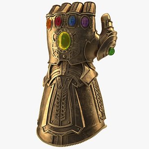 Infinity Gauntlet Rigged for Modo 3D model