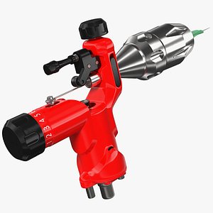 3D model professional rotary tattoo machine