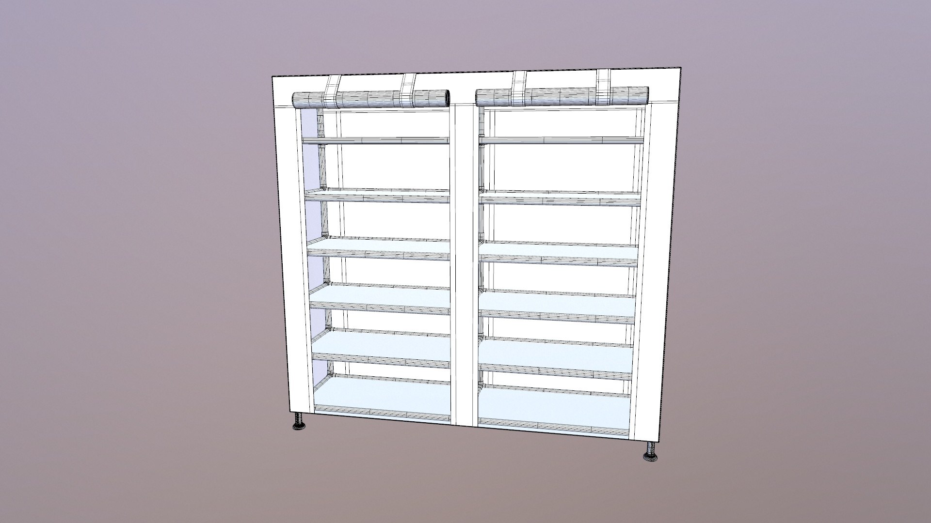 3D Model Shoe Rack Portable Storage - TurboSquid 2127801