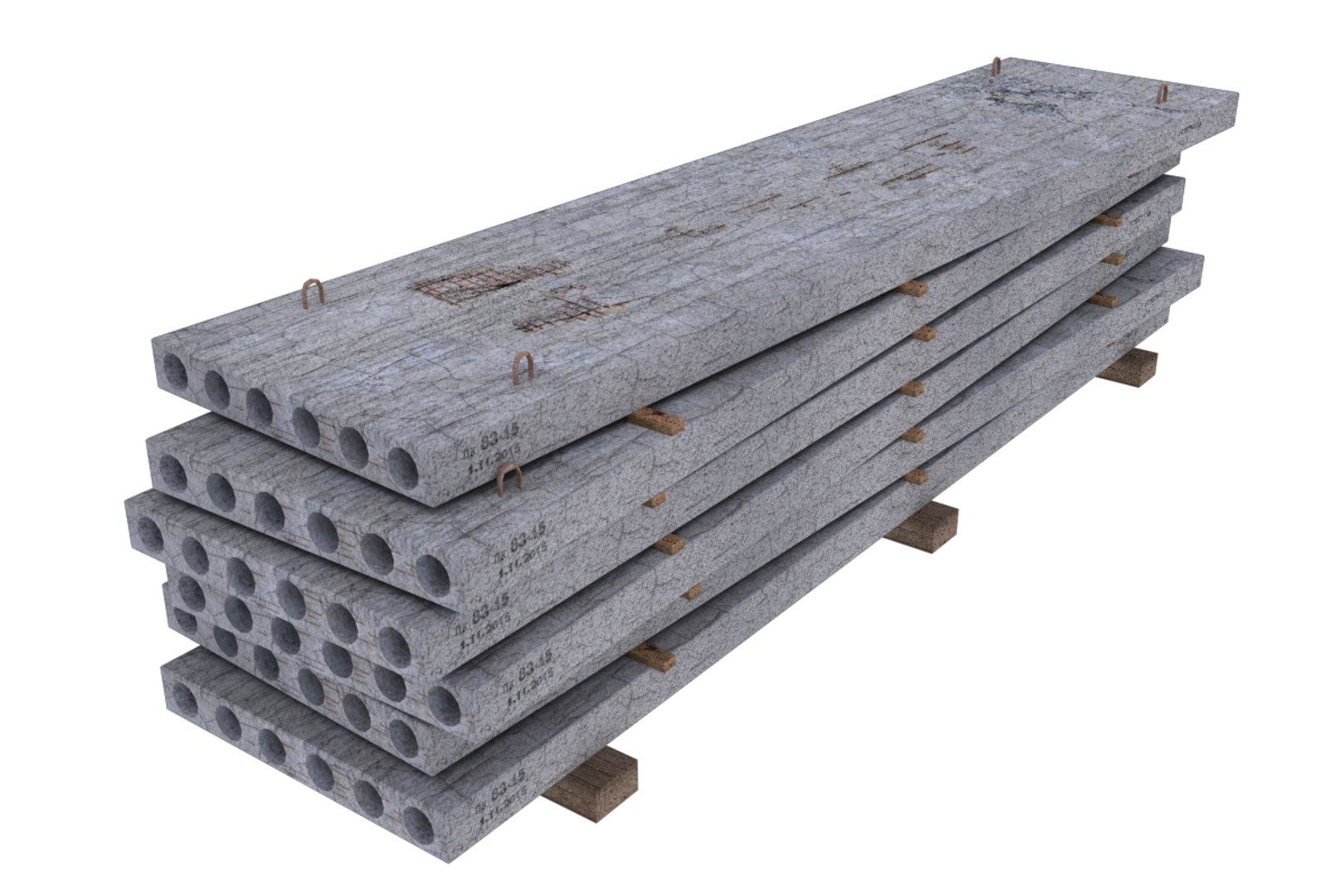 Building Slab 3d Model