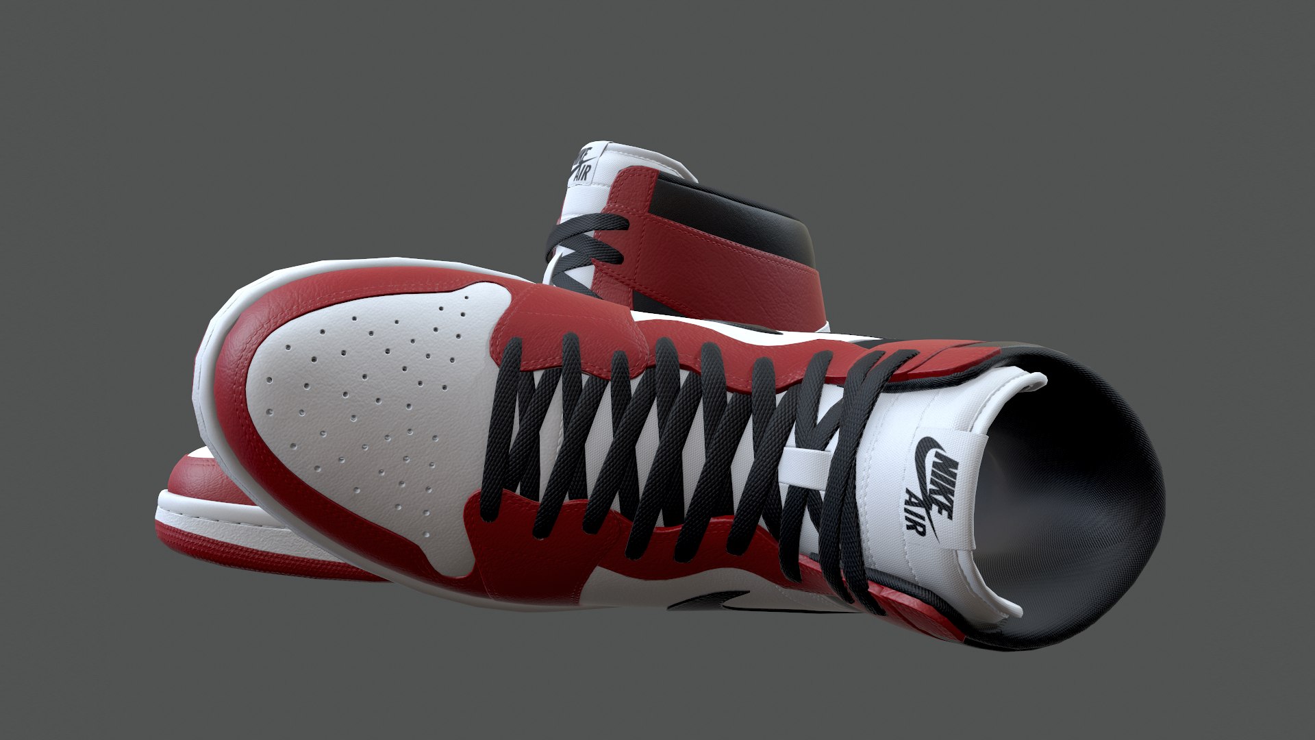 Air Jordan1-retro sneakers-PBR model 3D model - TurboSquid 2059704