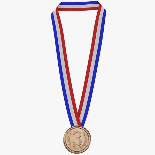 Bronze Medal 3rd Place 3D