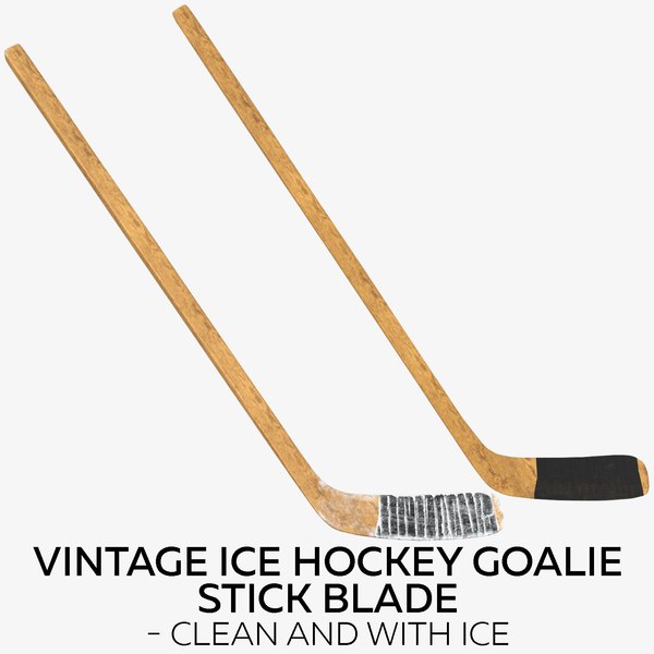 Vintage ice hockey goalie model - TurboSquid 1529438