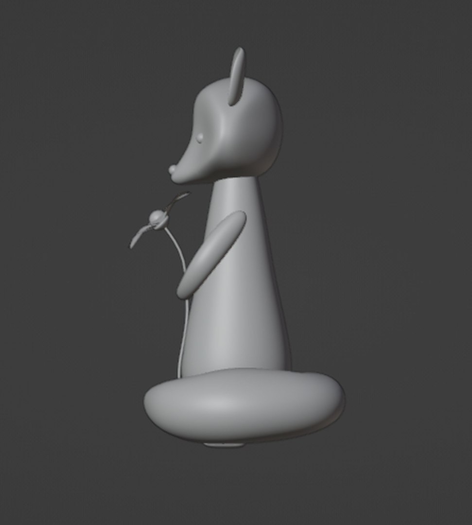 Fox Character Mesh 3D Model - TurboSquid 1998256