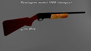 3d remington shotgun