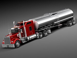 Kenworth W900 Sleeper Cab Tanker 2014