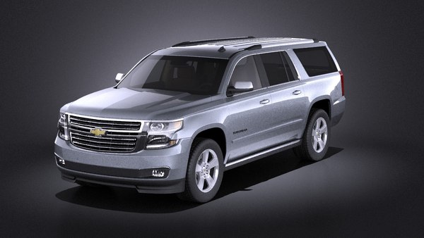 3d model 2015 chevrolet suburban