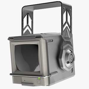 SciFi Screen Monitor 3D model