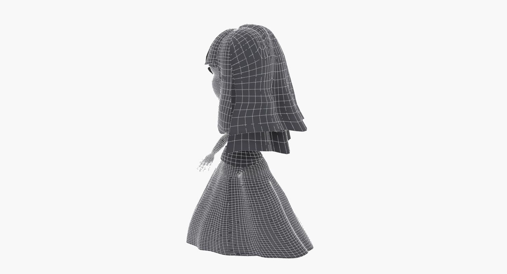 3d Model Woman Human Girl