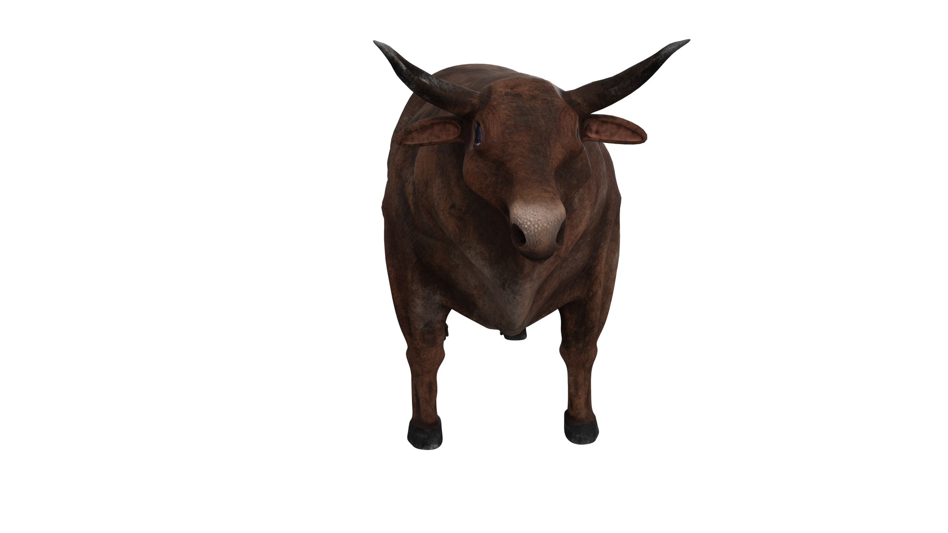 Bull 3D Model - TurboSquid 1714680