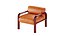 Sillón italiano de estilo moderno de mediados de siglo, modelo Mod 54-S1, diseñado por Gae Aulenti para Knoll en 1977.