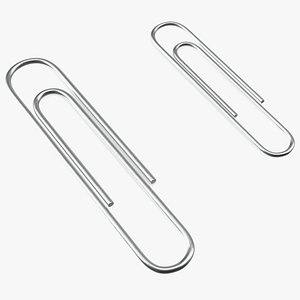 Paper Clip Oval Shape Metal