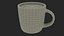 Mug of Coffee with Cupcakes Collection 3D model