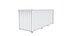 Conteneur ISO 20 pieds Blanc