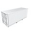 Conteneur ISO 20 pieds Blanc