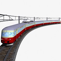 rae tee ii - trans europ express - swiss electric passenger train rae 1053