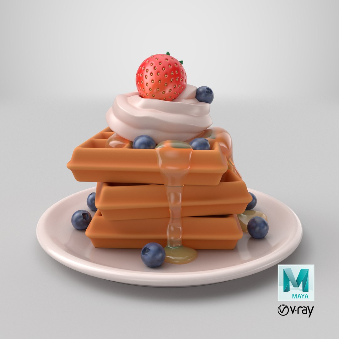 3D Waffle Stack with Berries https://p.turbosquid.com/ts-thumb/3x/Pl4SyN/qj/stemcell_maya_vray_render/png/1751892328/1920x1080/fit_q87/eb8f0fd3a07f2987974d9d270cb77c682cb64c80/stemcell_maya_vray_render.jpg