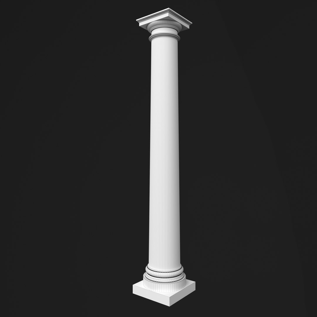 3D Column Decorative 14 Model - TurboSquid 2400636