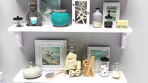 decorative room set 3D