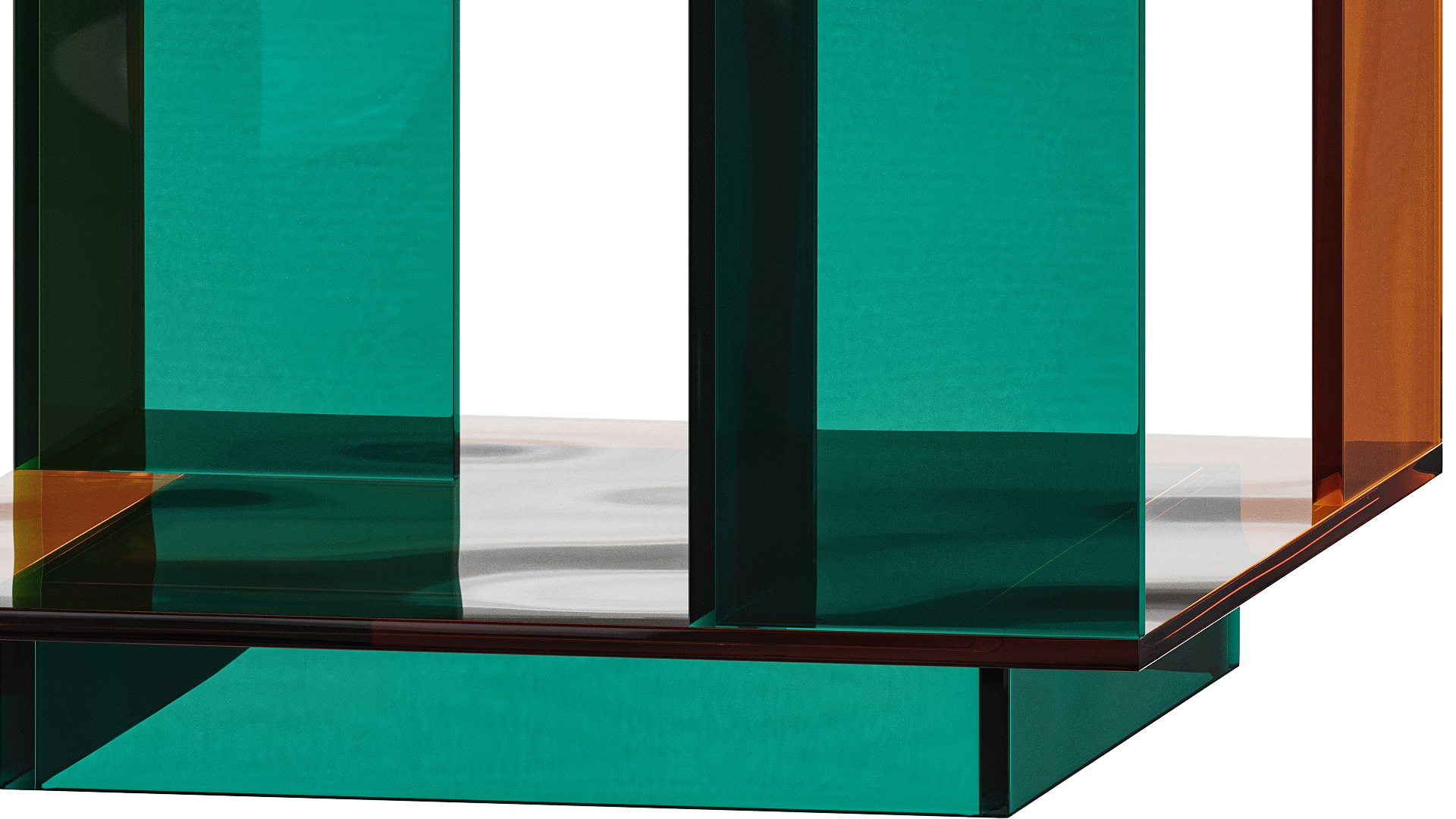 3D Model Acrylic Side Table - TurboSquid 2387602