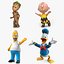 Movie and Television Characters Collection 2 Rigged for Cinema 4D