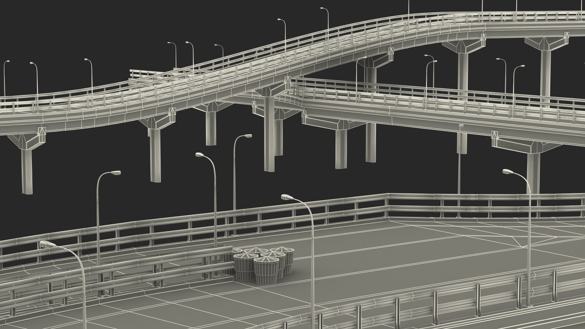 Connectable Highway Road Elements Multi Level Interchange model https://p.turbosquid.com/ts-thumb/3x/YLzDXo/IO/connectablehighwayroadelementsmultilevelinterchange3dmodel033/jpg/1668078299/1920x1080/fit_q87/1fab2c45e5fc910f3d2766a2bb338606366cb598/connectablehighwayroadelementsmultilevelinterchange3dmodel033.jpg