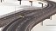 Connectable Highway Road Elements Multi Level Interchange