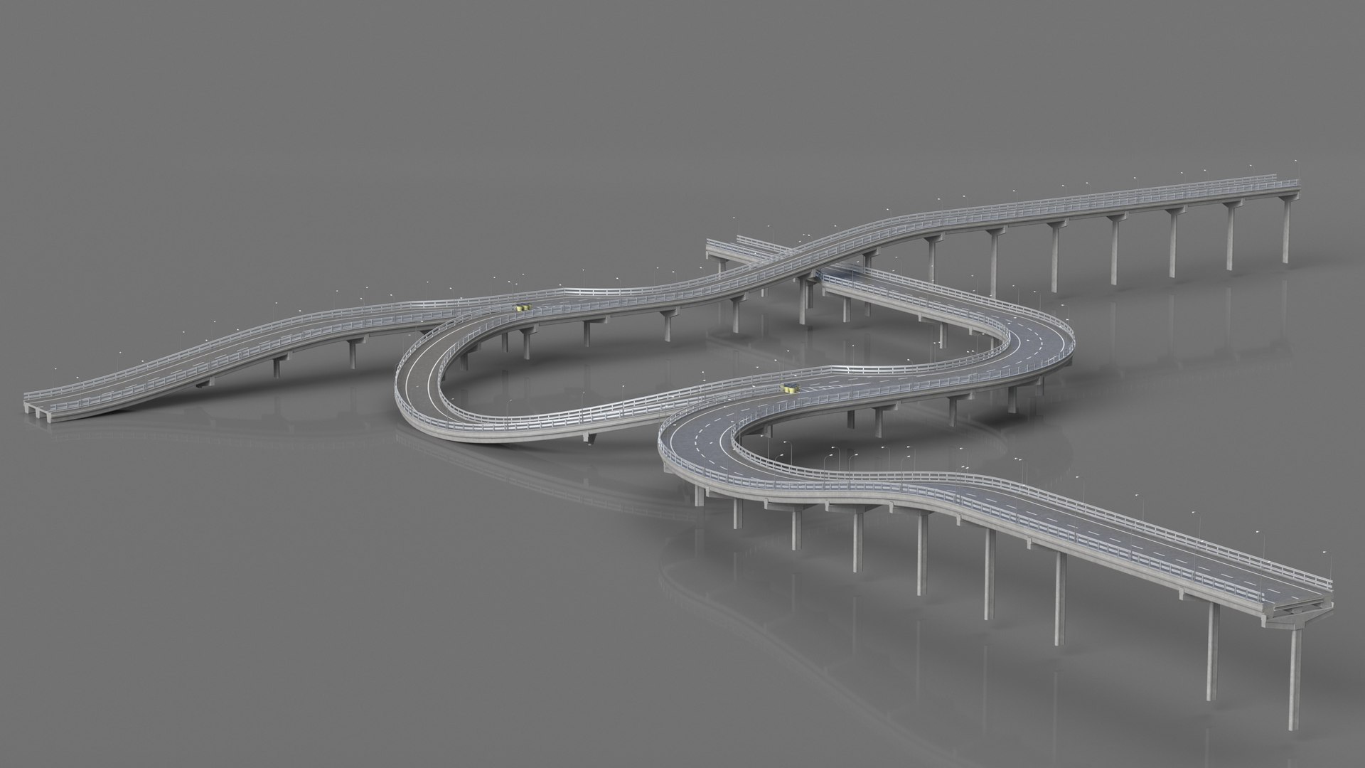 Connectable Highway Road Elements Multi Level Interchange model https://p.turbosquid.com/ts-thumb/3x/YLzDXo/eX/connectablehighwayroadelementsmultilevelinterchange3dmodel006/jpg/1668078184/1920x1080/fit_q87/d93e9a59af1c3163a4cef4978dac04311adeaf00/connectablehighwayroadelementsmultilevelinterchange3dmodel006.jpg