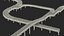 Connectable Highway Road Elements Multi Level Interchange
