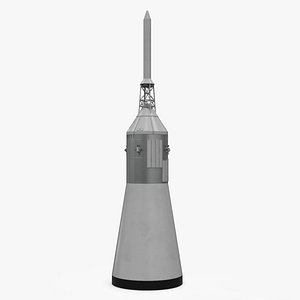 3D Apollo Launch Escape System model