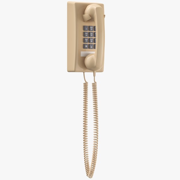 3D Wall Telephone 01