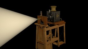 projector lumiere 3d model