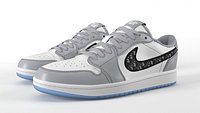 Jordan 1 Retro Low Dior PBR