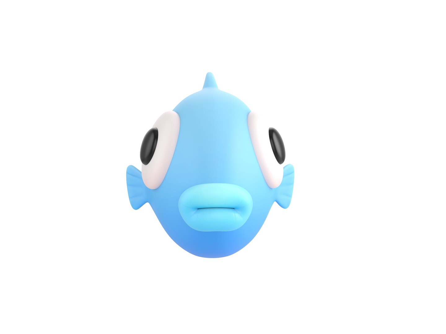 Fish Character 3D Model - TurboSquid 2326766