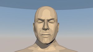 Male Face model