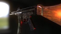 Sturmgewehr 44 PBR Game ready mid-poly