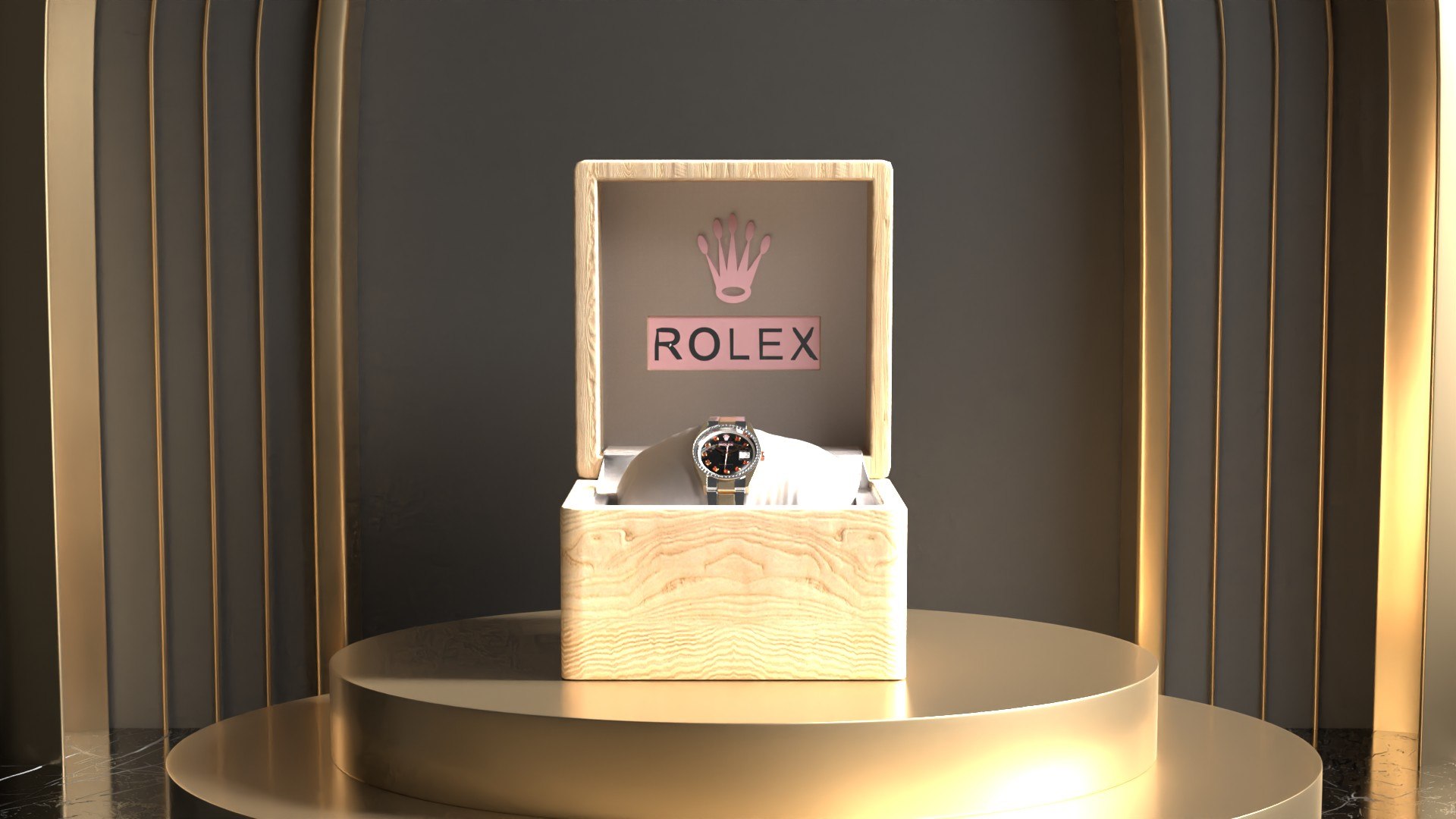 Rolex Watch 3D Model - TurboSquid 2221051