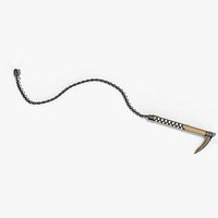 Japanese Kusarigama Chain Sickle PBR