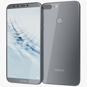 3D model realistic honor 9 lite